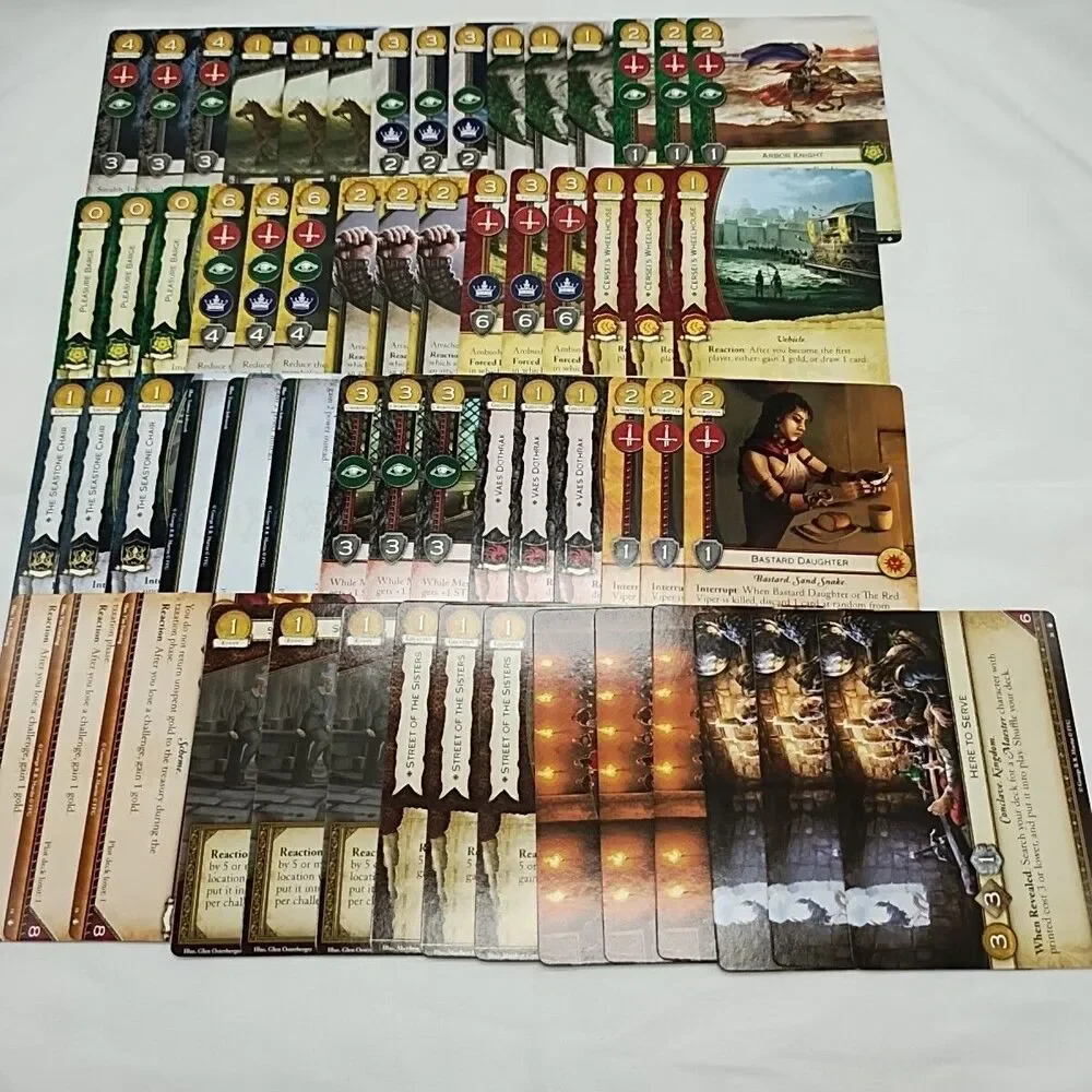 *No Box*Taking The Black The Game Of Thrones LCG Expansion Westeros Cycle Pack 1
